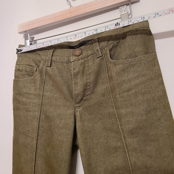 Marc Jacobs Khaki Denim pants size 4 Y2K - Picture 5 of 8